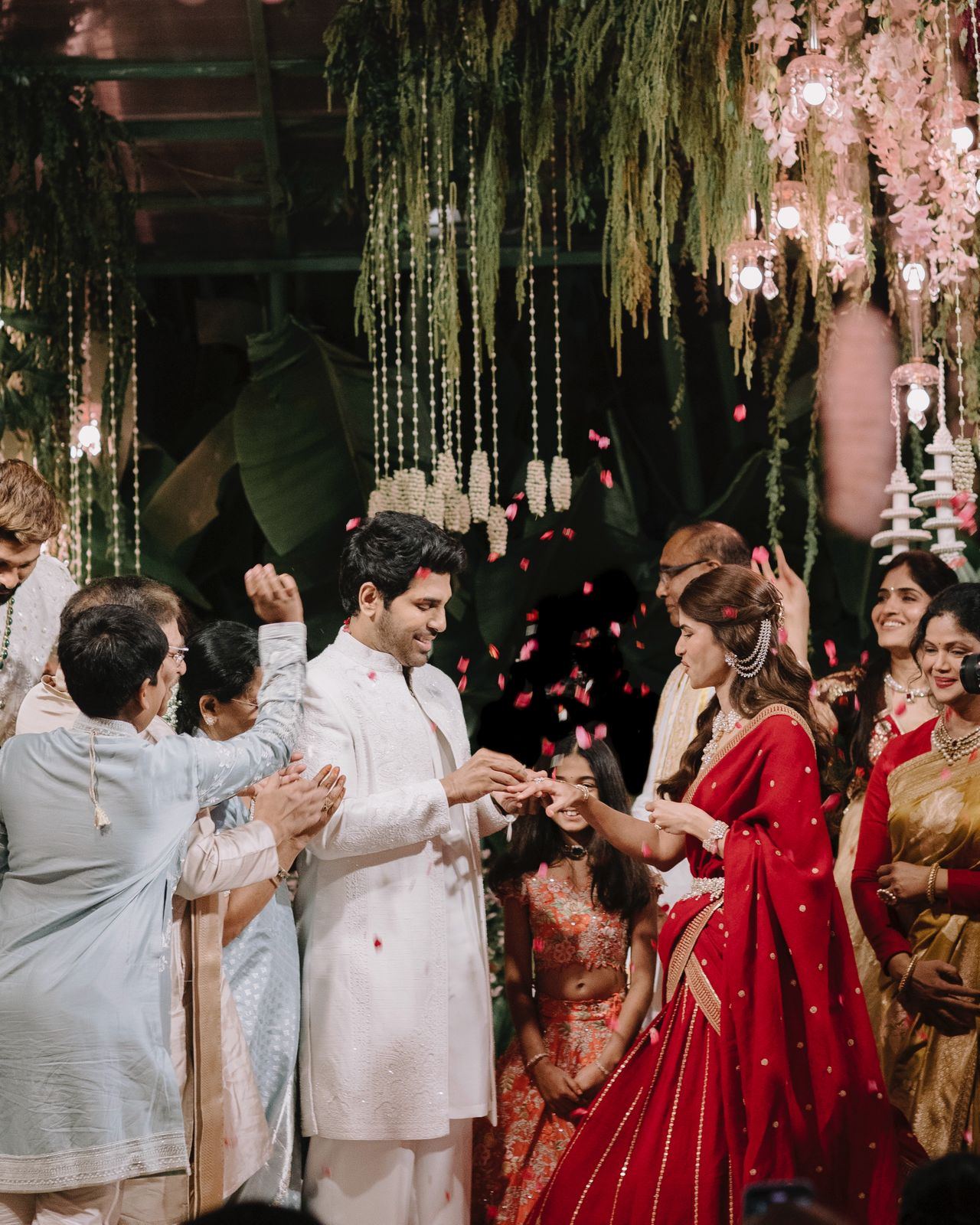 Allu Sirish Nayanika Family Celebration