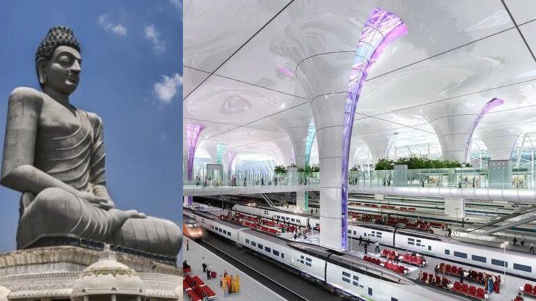 Amaravati railway station concept design