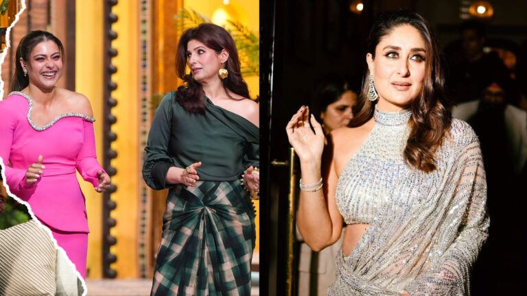 Kajol and Twinkle in Amazon Prime talk show