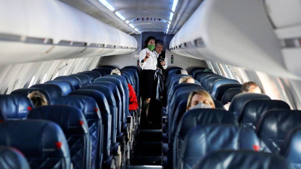 American Airlines passenger on flight