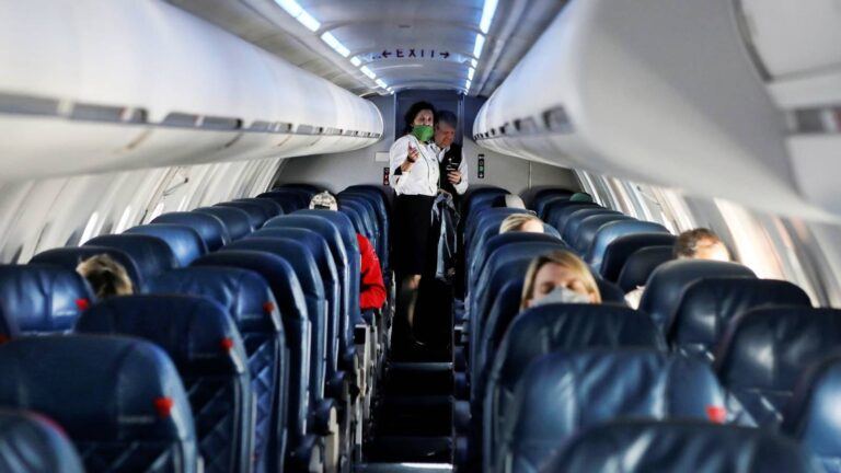 American Airlines passenger on flight