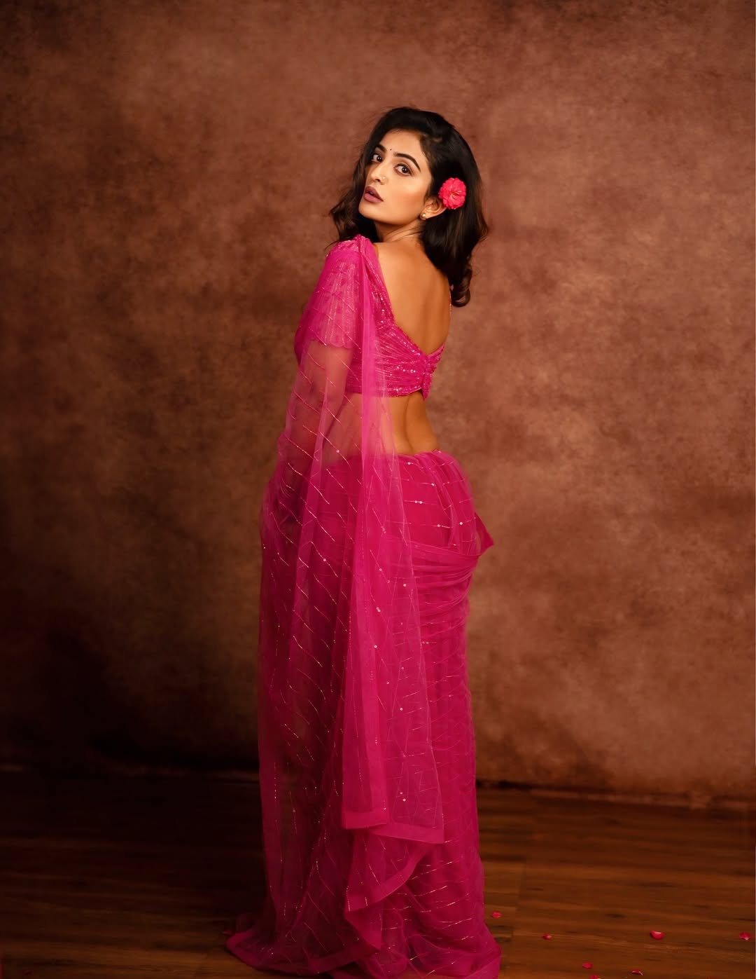 Ananya Nagalla Exudes Desi Glamour In Pink