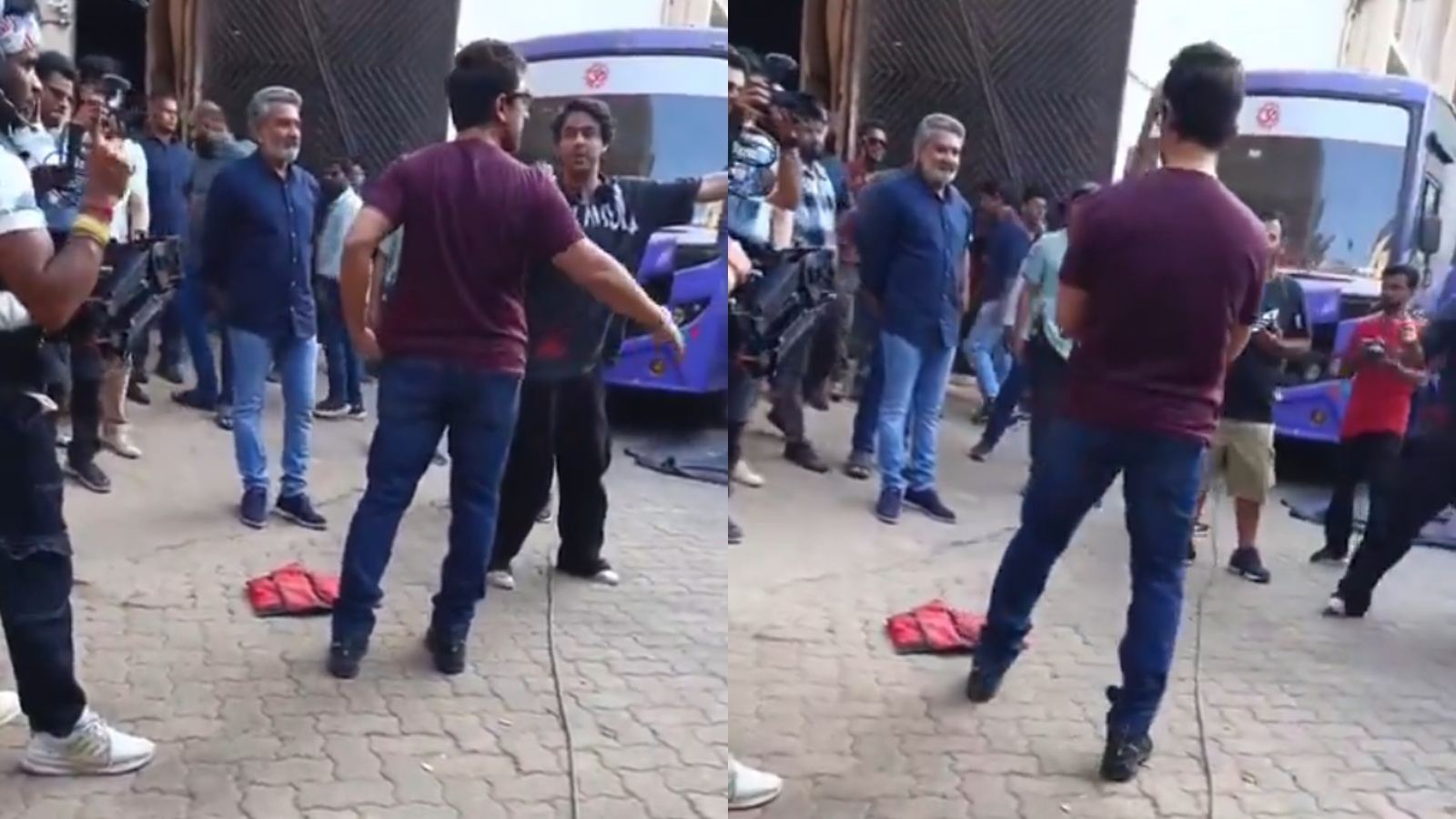 Aryan Khan directs Aamir Khan Rajamouli