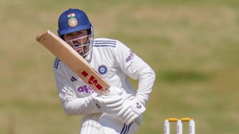 Ayush Mhatre scores 65 in India A debut