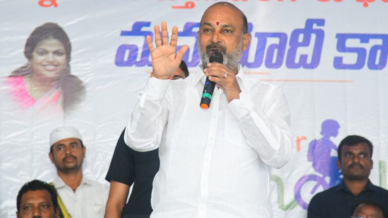 Bandi Sanjay warning
