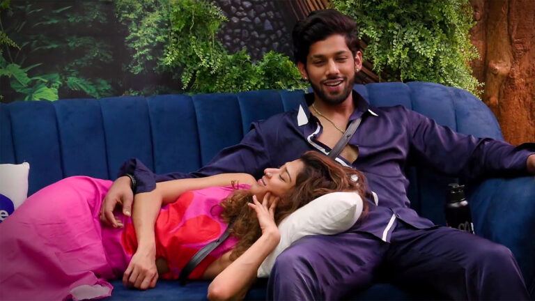 Nehal Chudasama and Baseer Ali in Bigg Boss