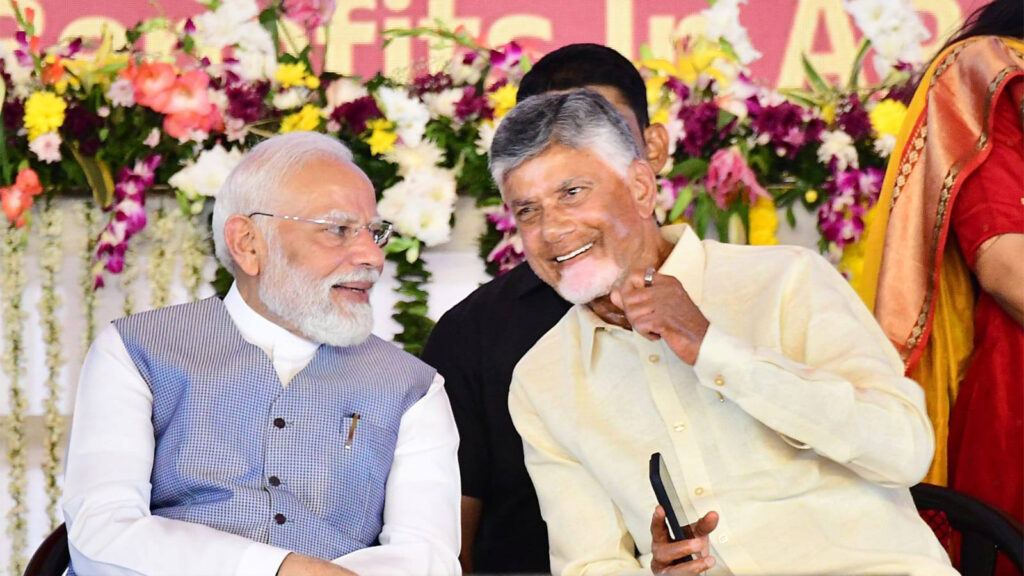 Chandrababu Naidu praises PM Modi in Kurnool
