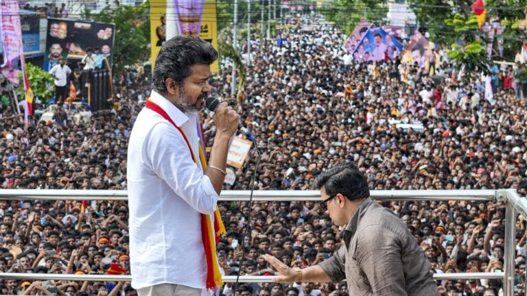 Crowd stampede at Vijay Sethupathi’s Karur rally in Tamil Nadu