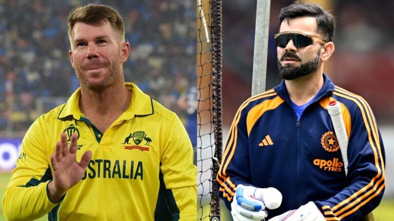 David Warner praises Virat Kohli fitness