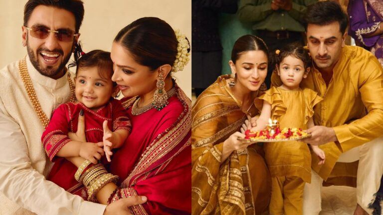 Deepika Padukone with daughter Dua Diwali photos
