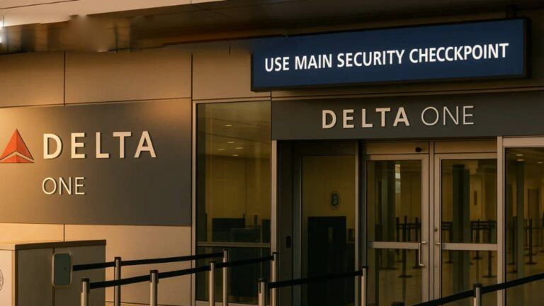 Delta suspends Delta One security lanes