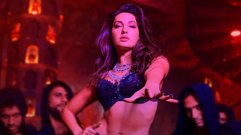Nora Fatehi in Thamma song still