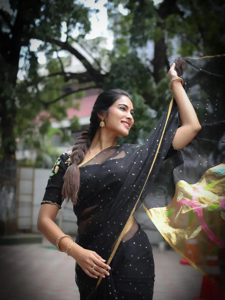 Divi Vadthya Poses With Confident Grace