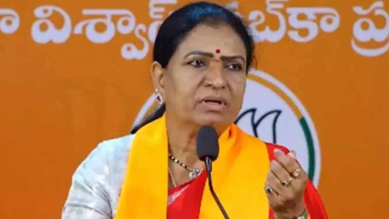 DK Aruna aims to be Telangana’s woman CM