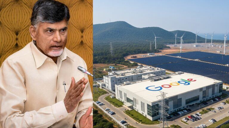 Google data center land dispute Vizag