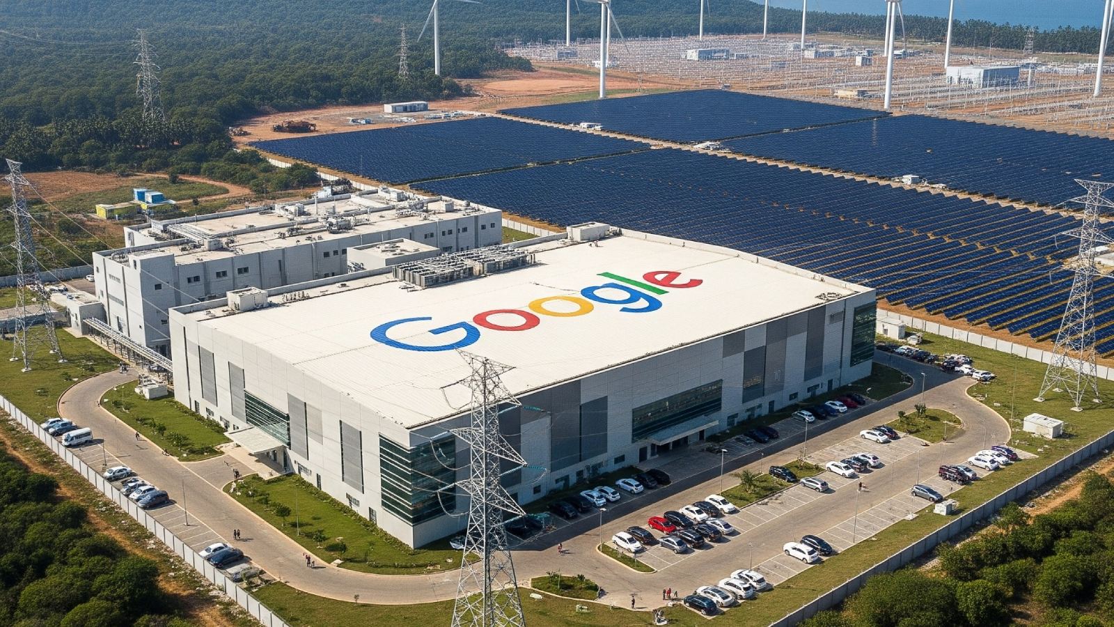 Google signs ₹87,000 crore deal to build South Asia’s biggest data center in Visakhapatnam, Andhra Pradesh.