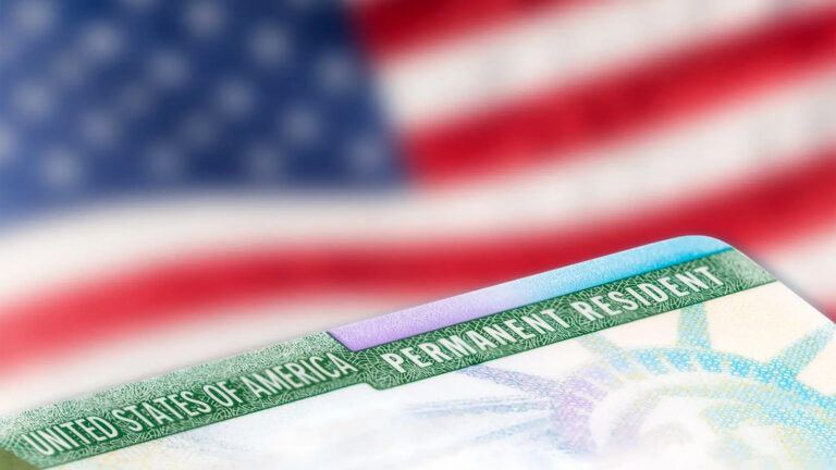 Green card application legal issue