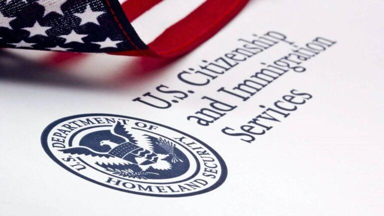 H-1B visa documents and USCIS notice