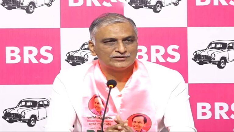 Harish Rao criticises Revanth Reddy