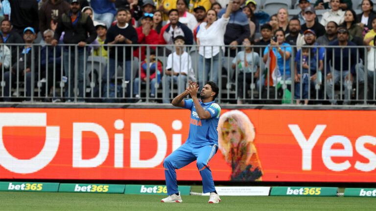 Harshit Rana struggles in first ODI