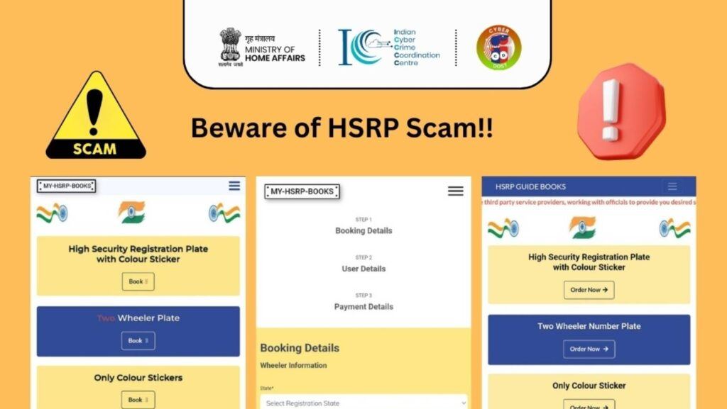 HSRP fraud in Hyderabad warning