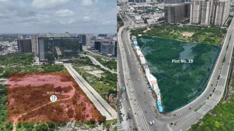 Hyderabad land sale record price