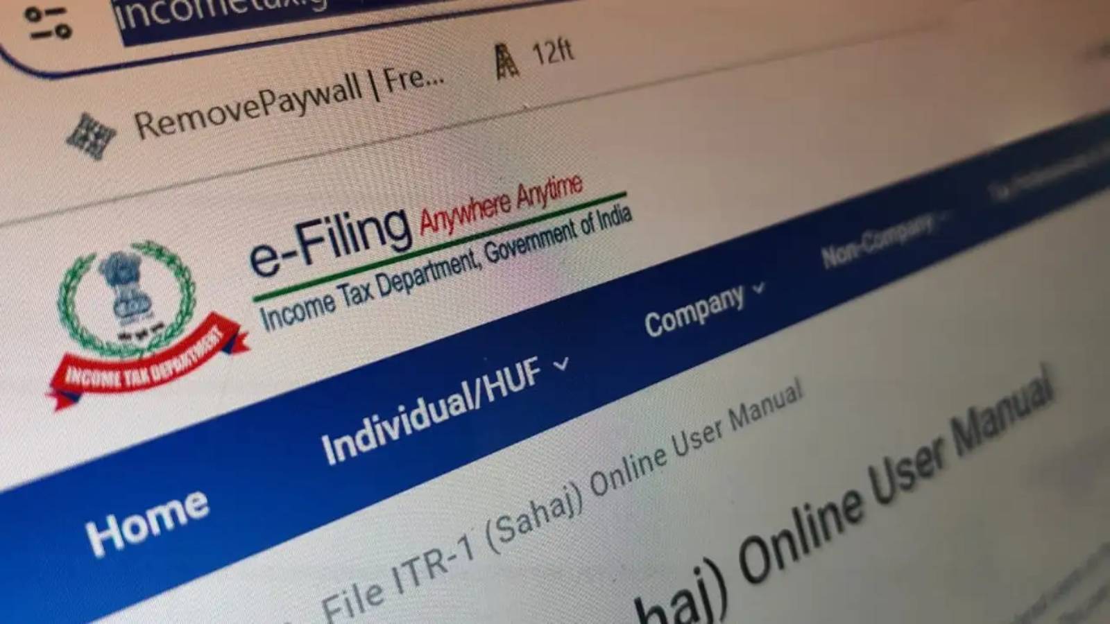 India income tax website data leak