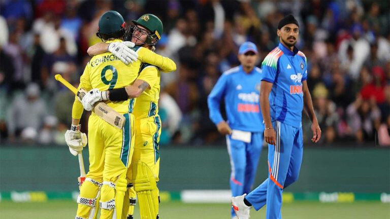 India lose ODI series to Australia in Adelaide