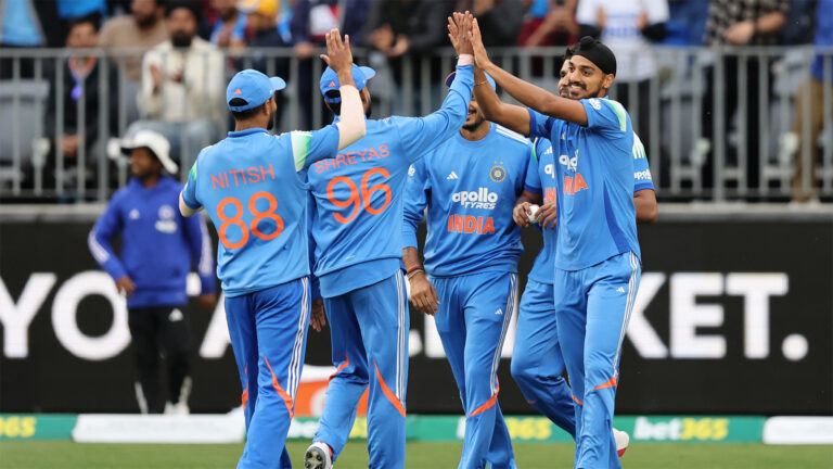 India vs Australia Perth ODI 2025