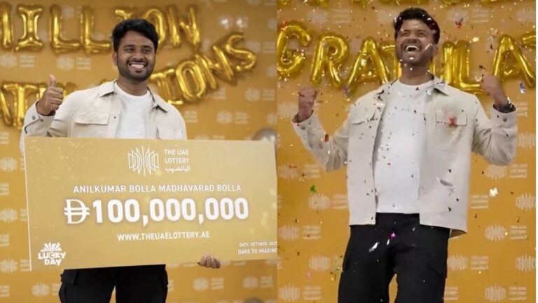 Indian wins Rs 240 crore UAE lottery