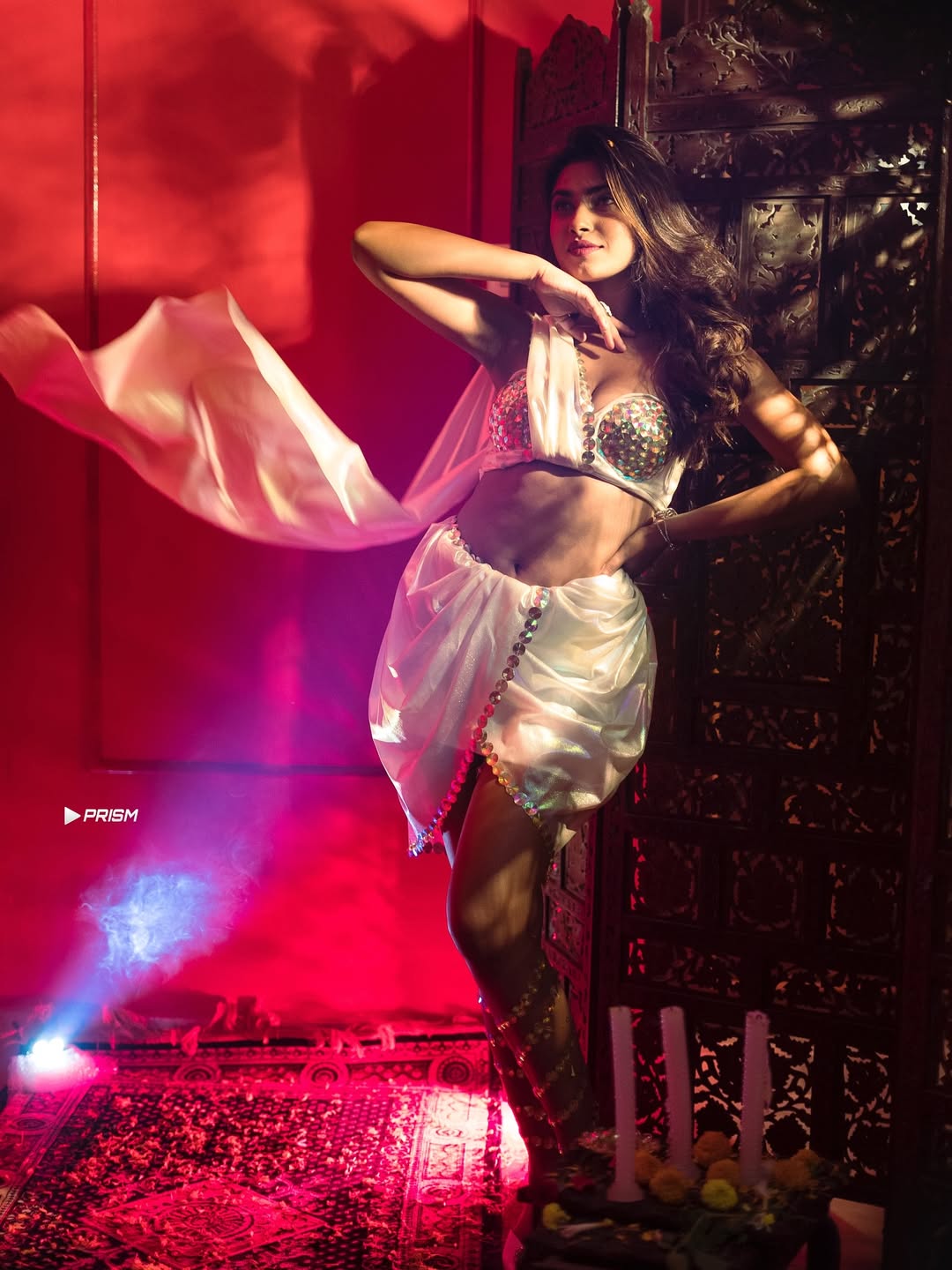 Ishita Chowdhury Oozes Fire In White Dress