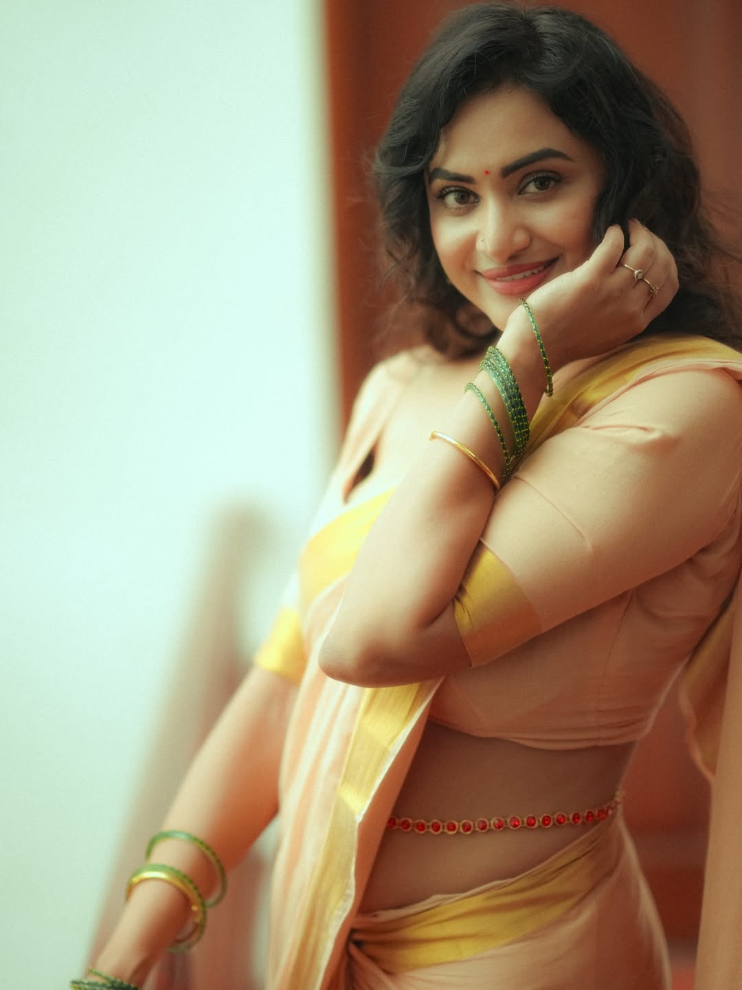 Janani Ashok Kumar Dazzles In Traditional Look