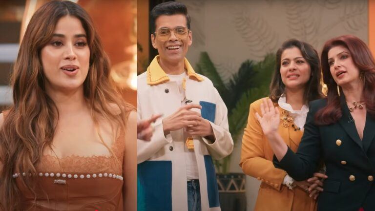 Janhvi Kapoor Karan Johar Two Much episode