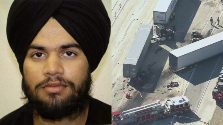 Jashanpreet Singh truck crash in Southern California