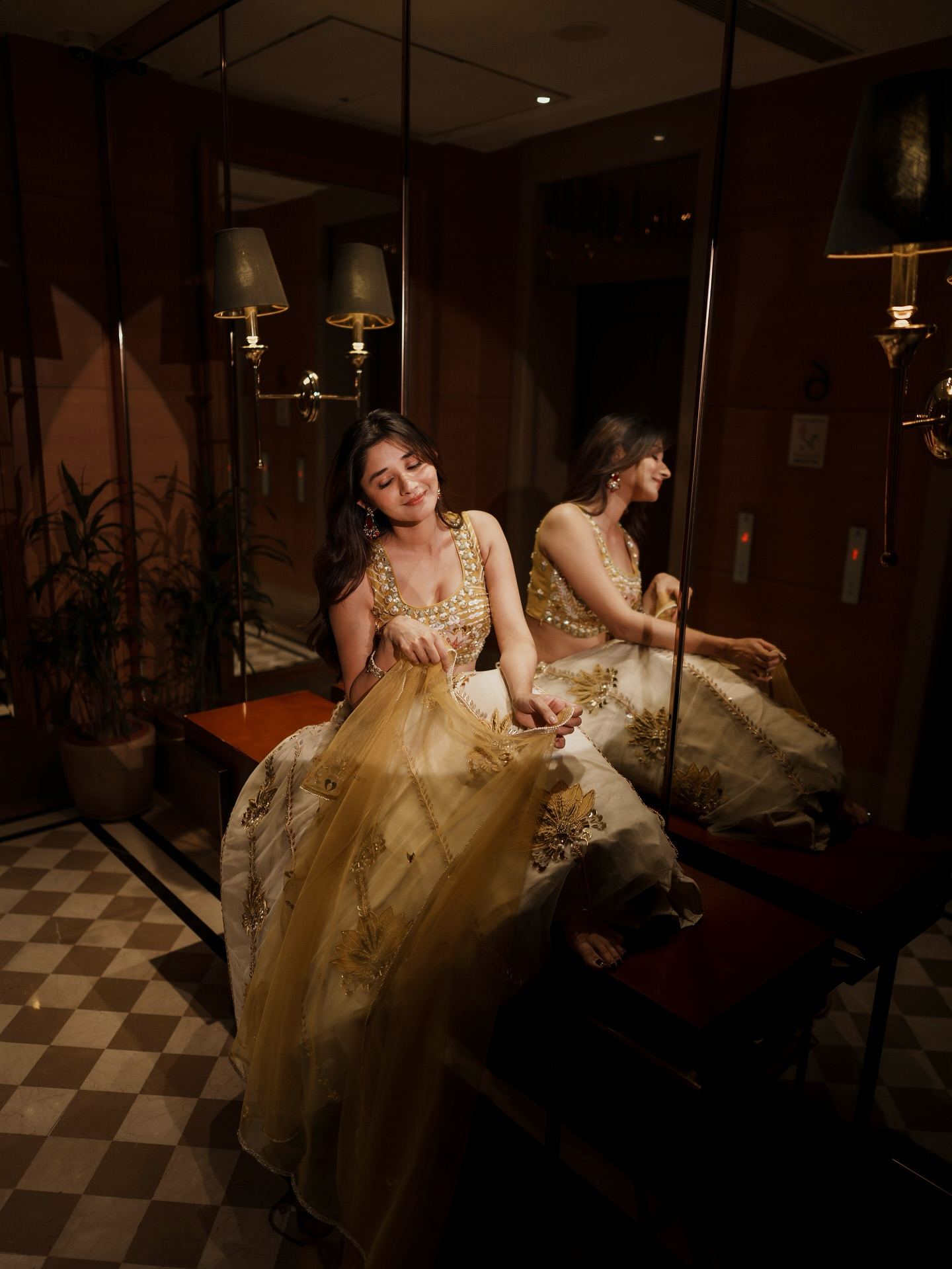 Kanika Mann Glows In Embroidered Attire