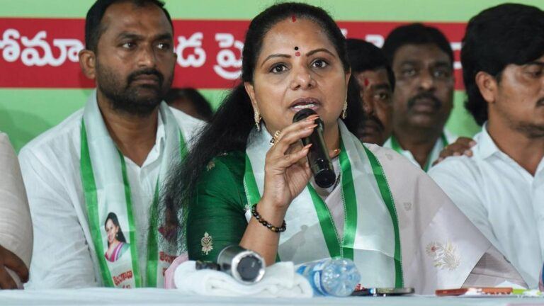 Kavitha faces Telangana land grab allegations