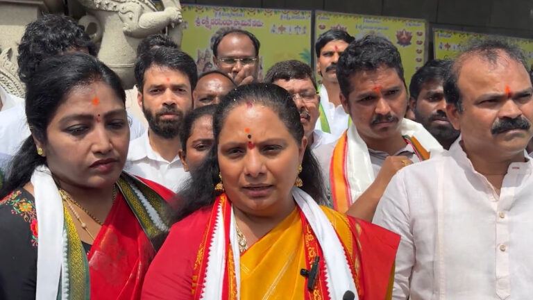 Kavitha to start Janam Baata padayatra