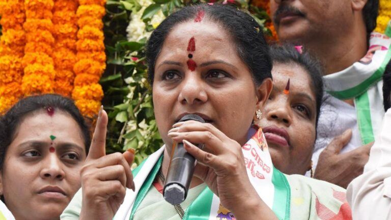 Kavitha’s Political Twist After BRS Suspension