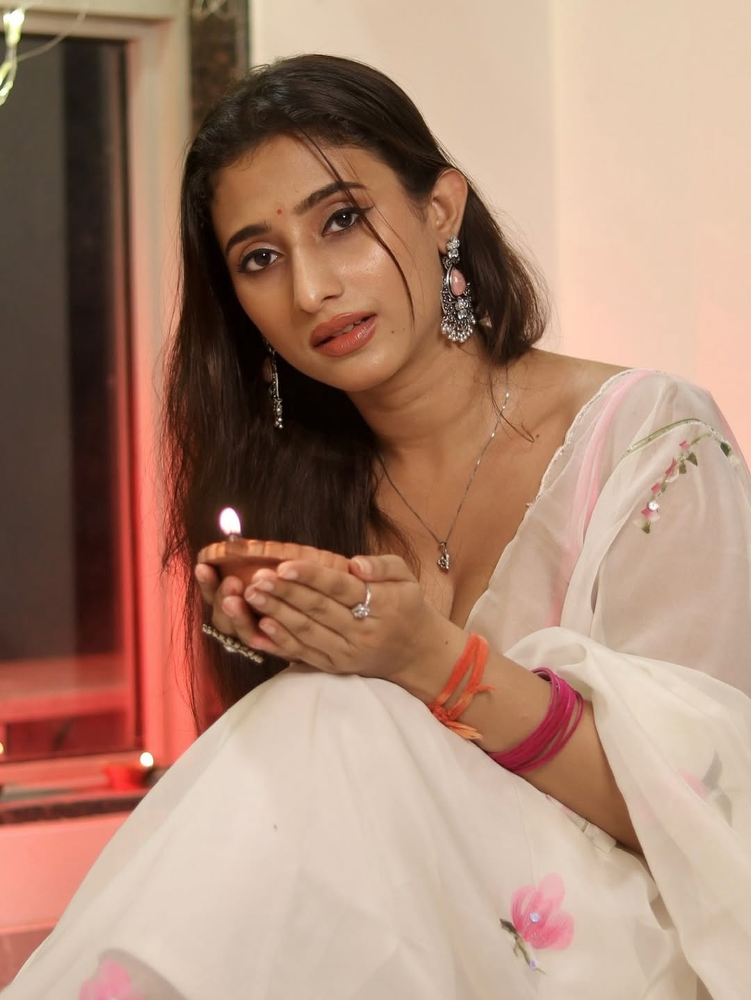 Kheyali Nath Radiant In Saree Look