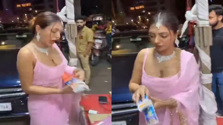 Khushi Mukherjee Diwali firecracker shop incident