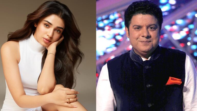 Krithi Shetty with Sajid Khan in comeback film