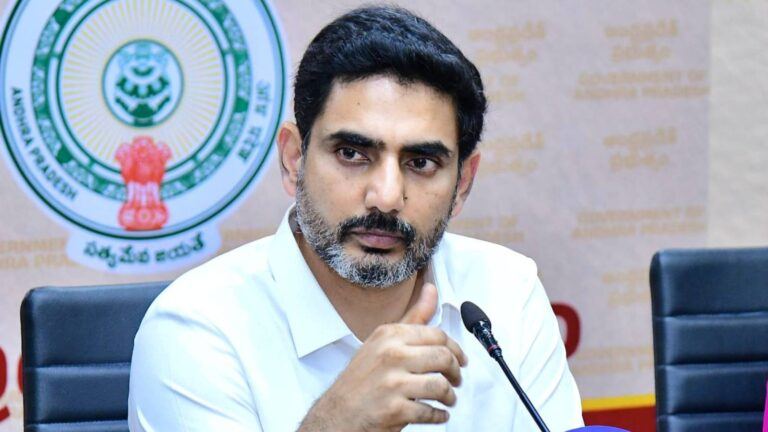 Lokesh criticises Jagan over Montha relief
