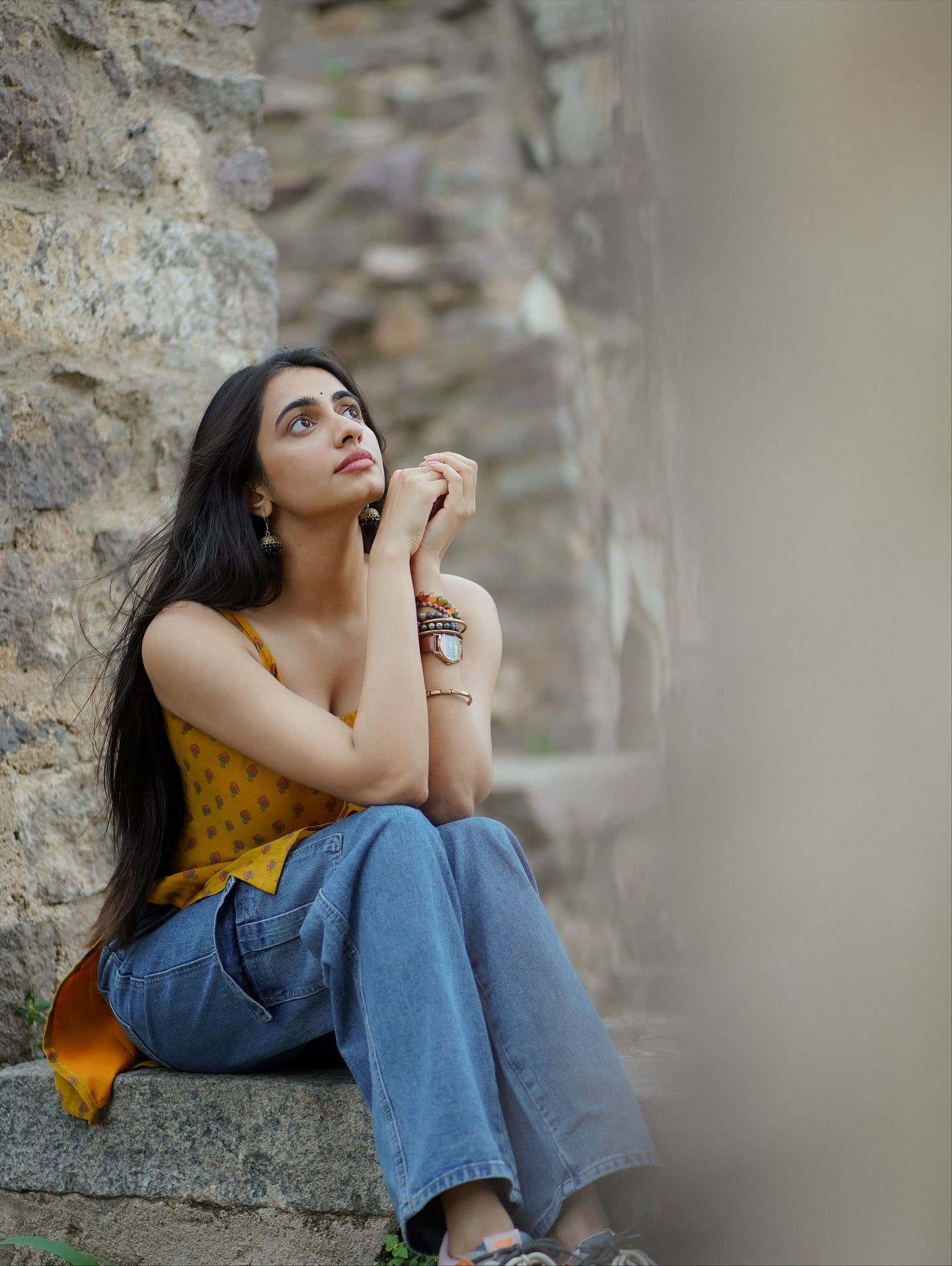 Maanasa Choudhary Graceful Desi Fashion