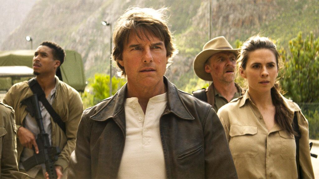 Tom Cruise in Mission Impossible digital release