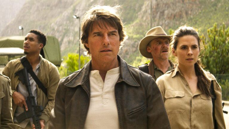 Tom Cruise in Mission Impossible digital release