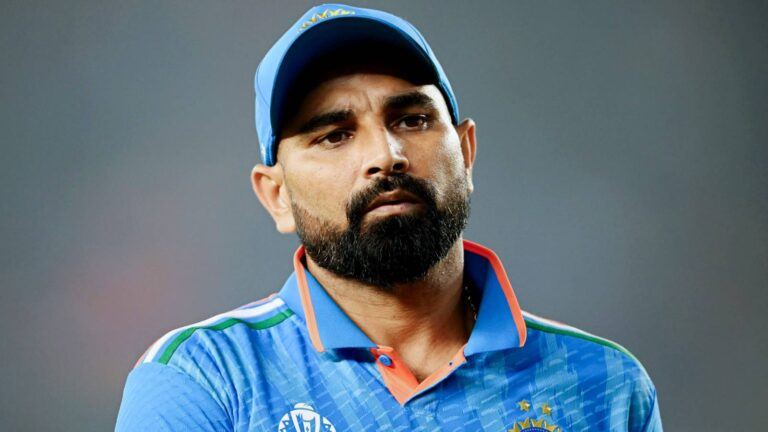 Mohammed Shami reacts to team selection