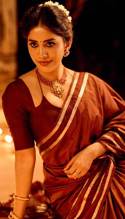 Nabha Natesh’s Festive Saree Glamour Sets The Internet Ablaze