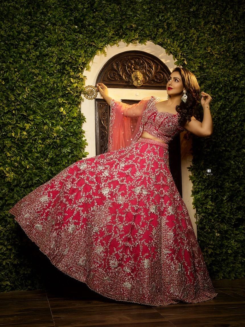 Nandini Rai’s Dazzling Pink Lehenga Sets The Internet On Fire
