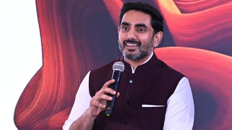 Nara Lokesh announces Google deal in Vizag