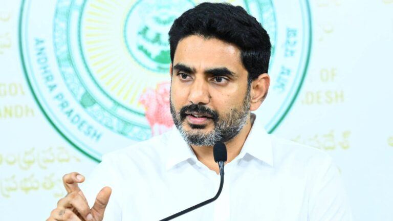 Nara Lokesh promoting aerospace hub